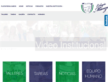 Tablet Screenshot of colegiomanzanares.edu.co